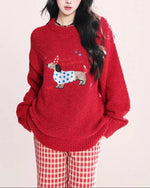 vintage loose pullover sweater