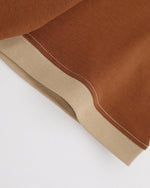 레트로 콘트라스트 반소매