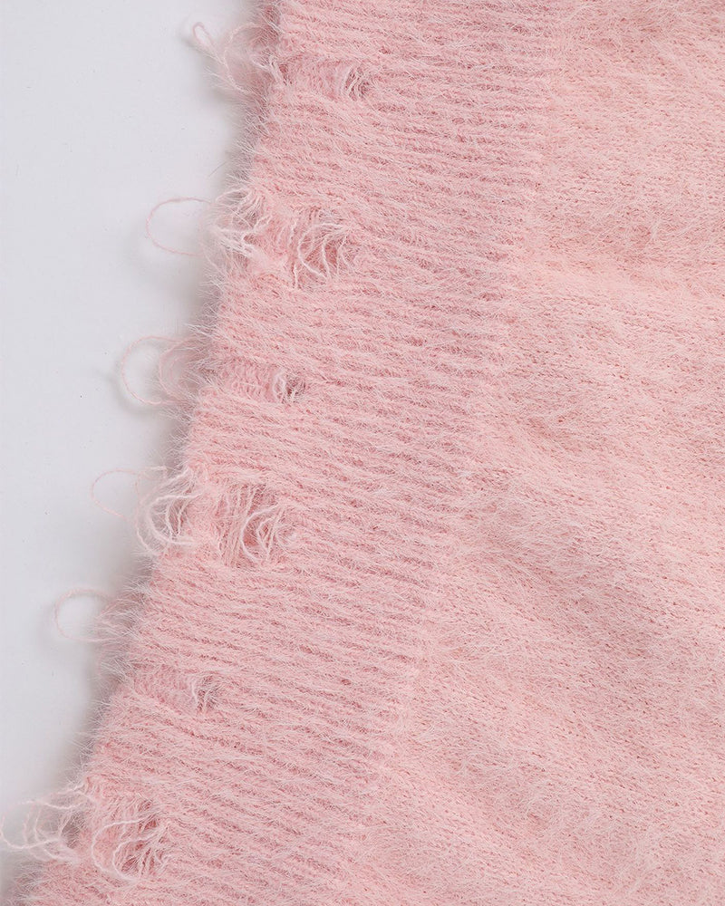 雙肩包玩偶情侶針織衫