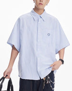 Solid color all-match shirt