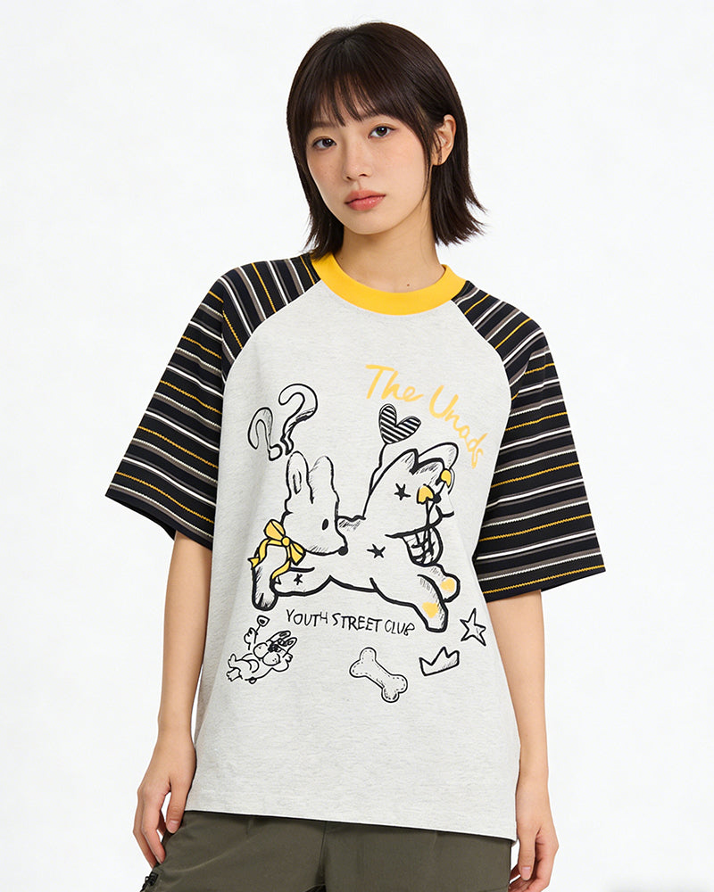 Vintage Cartoon Short Sleeve T-Shirt