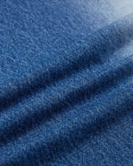 做舊破洞牛仔直筒長褲