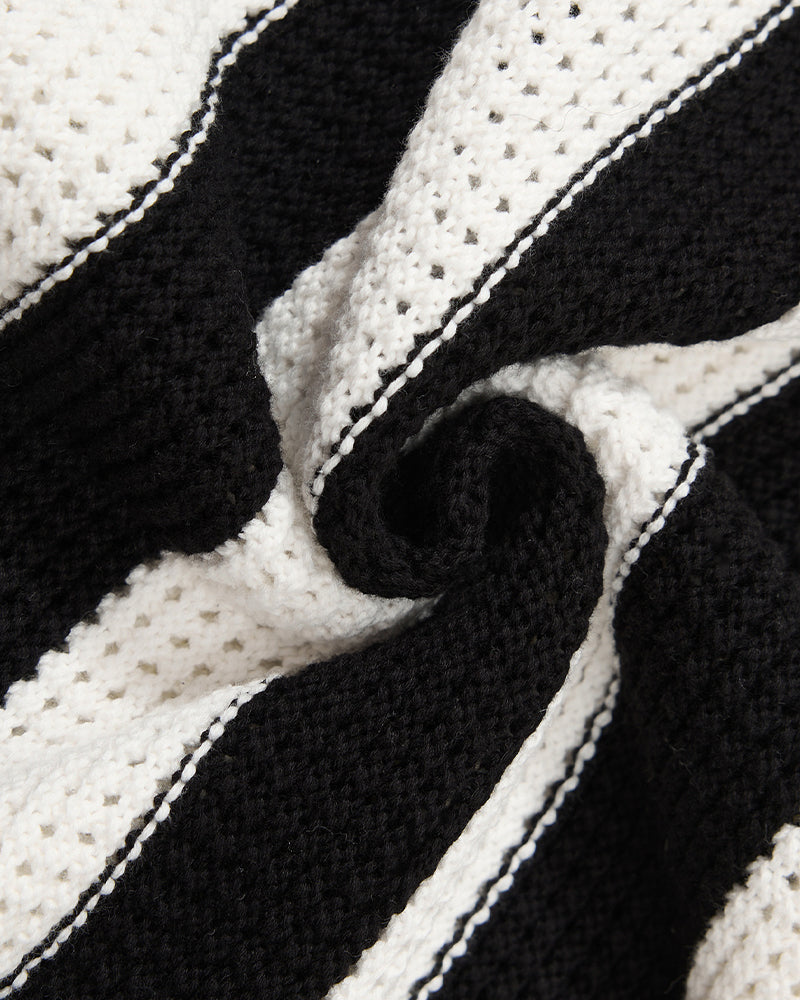 Simple and versatile collared sweater