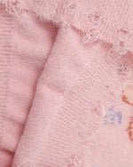 雙肩包玩偶情侶針織衫