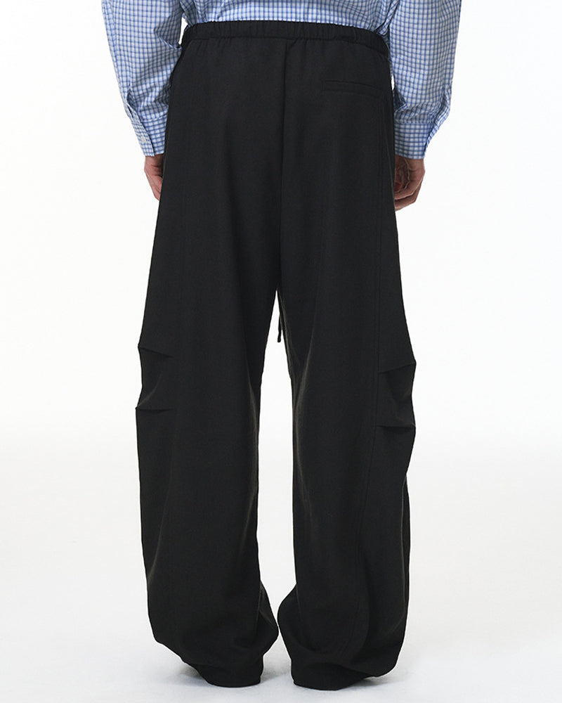 Loose-fitting casual wide-leg pants
