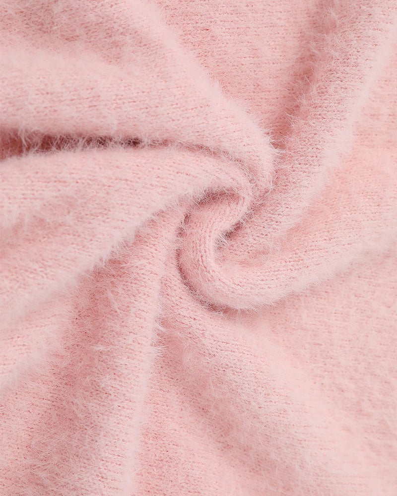 雙肩包玩偶情侶針織衫