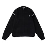 Retro crew neck casual sweater