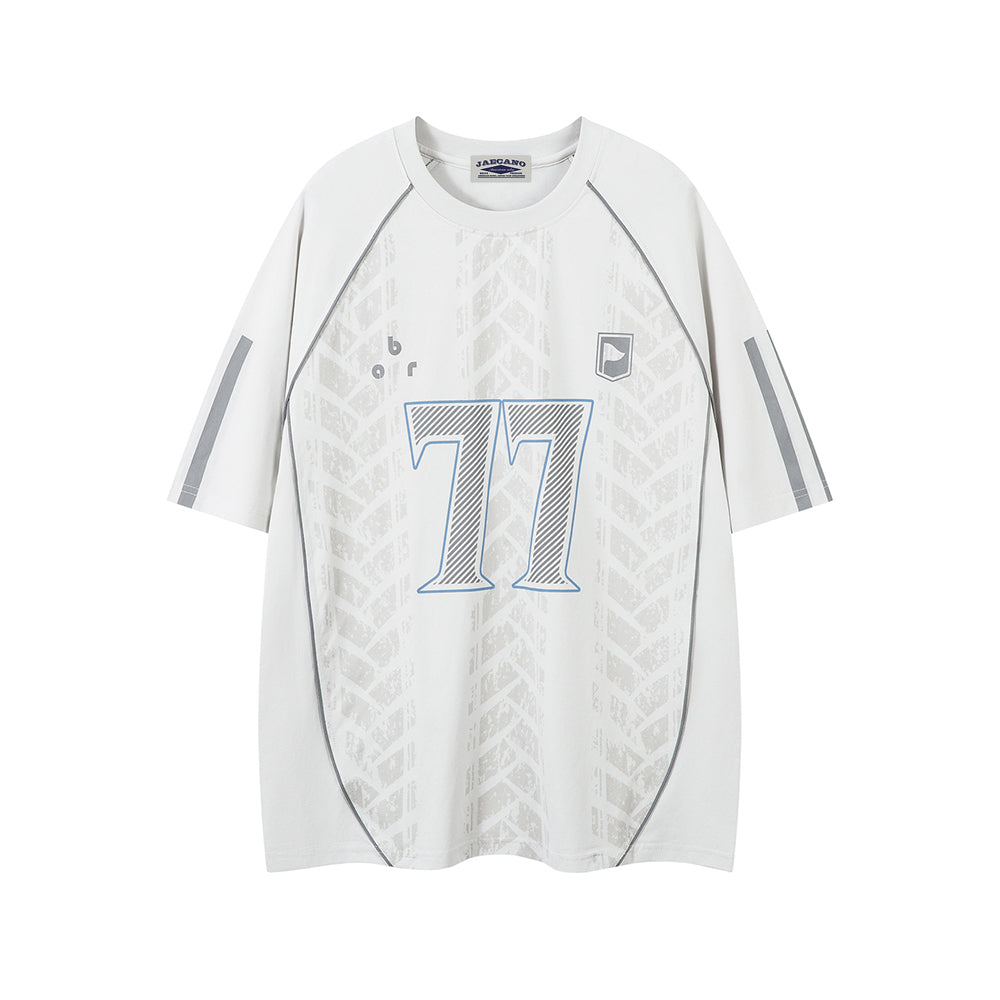Simple sports style short sleeves