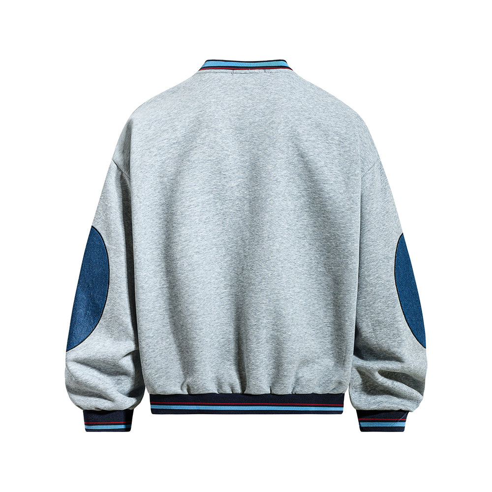 Patchwork Letter Hoodie