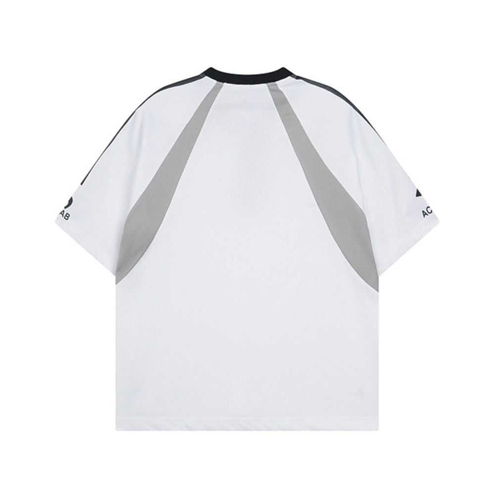 Retro sports short sleeves