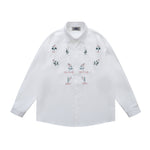 retro casual long sleeve shirt