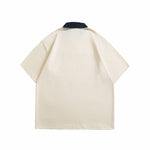 Retro casual polo short sleeve