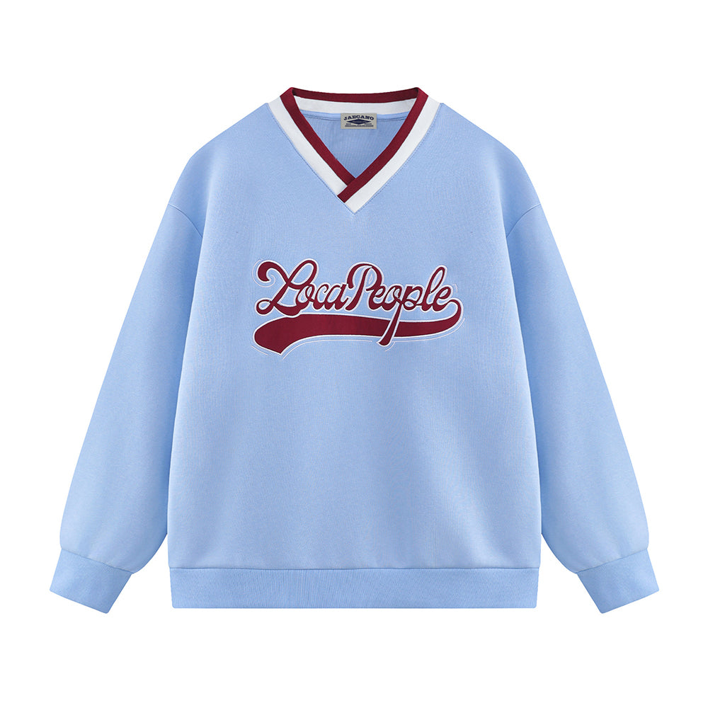 retro couple versatile sweatshirt