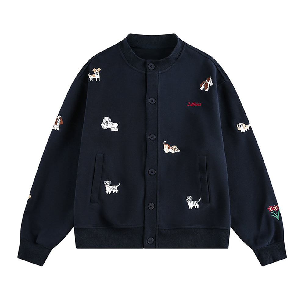 Cute Puppy Sweater Jacket