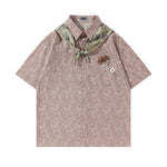 Vintage Plaid Short Sleeve Shirt