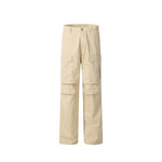 Multi-pocket casual trousers