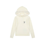 Embroidered hooded sweater (women's)