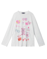Cartoon Print Long Sleeve