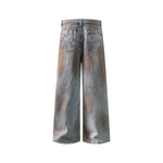 復古做舊牛仔褲