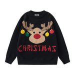 vintage christmas loose sweater