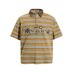 復古撞色條紋短袖