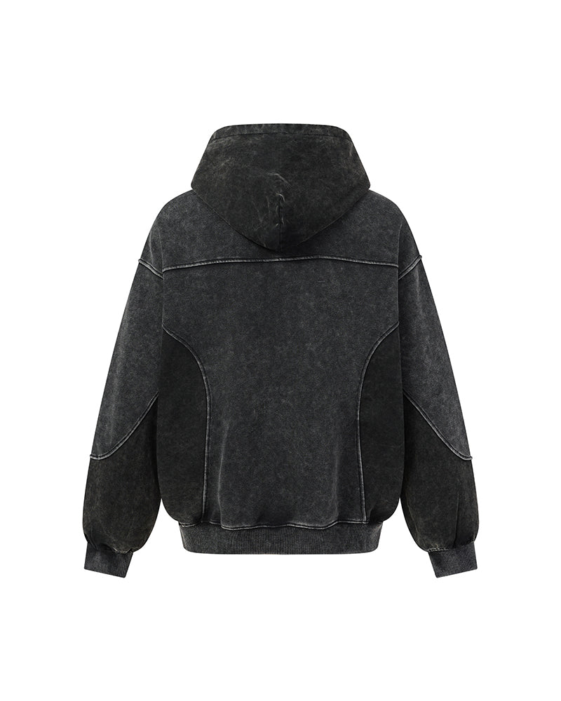 Distressed hoodie
