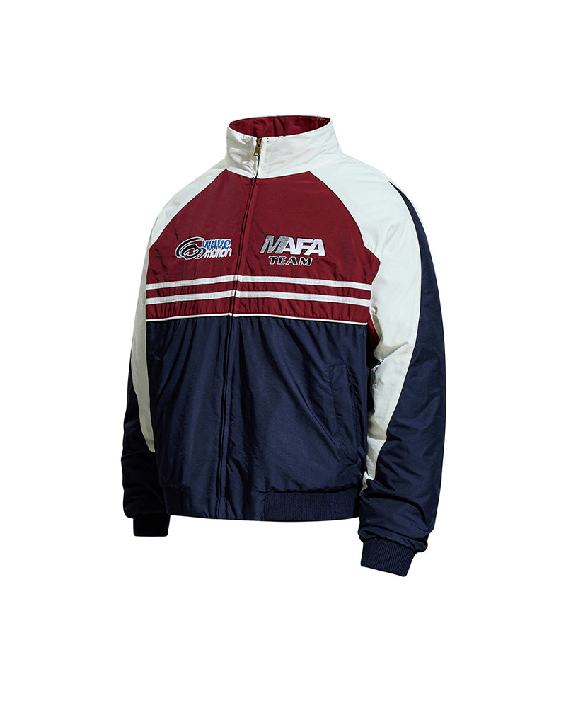 Color-blocked jacket