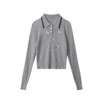 Preppy Polo Long Sleeve Sweater (Women's)