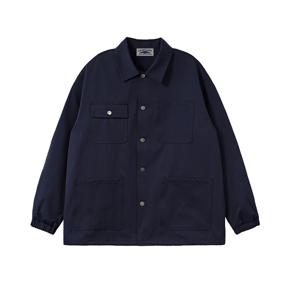 Lapel work jacket