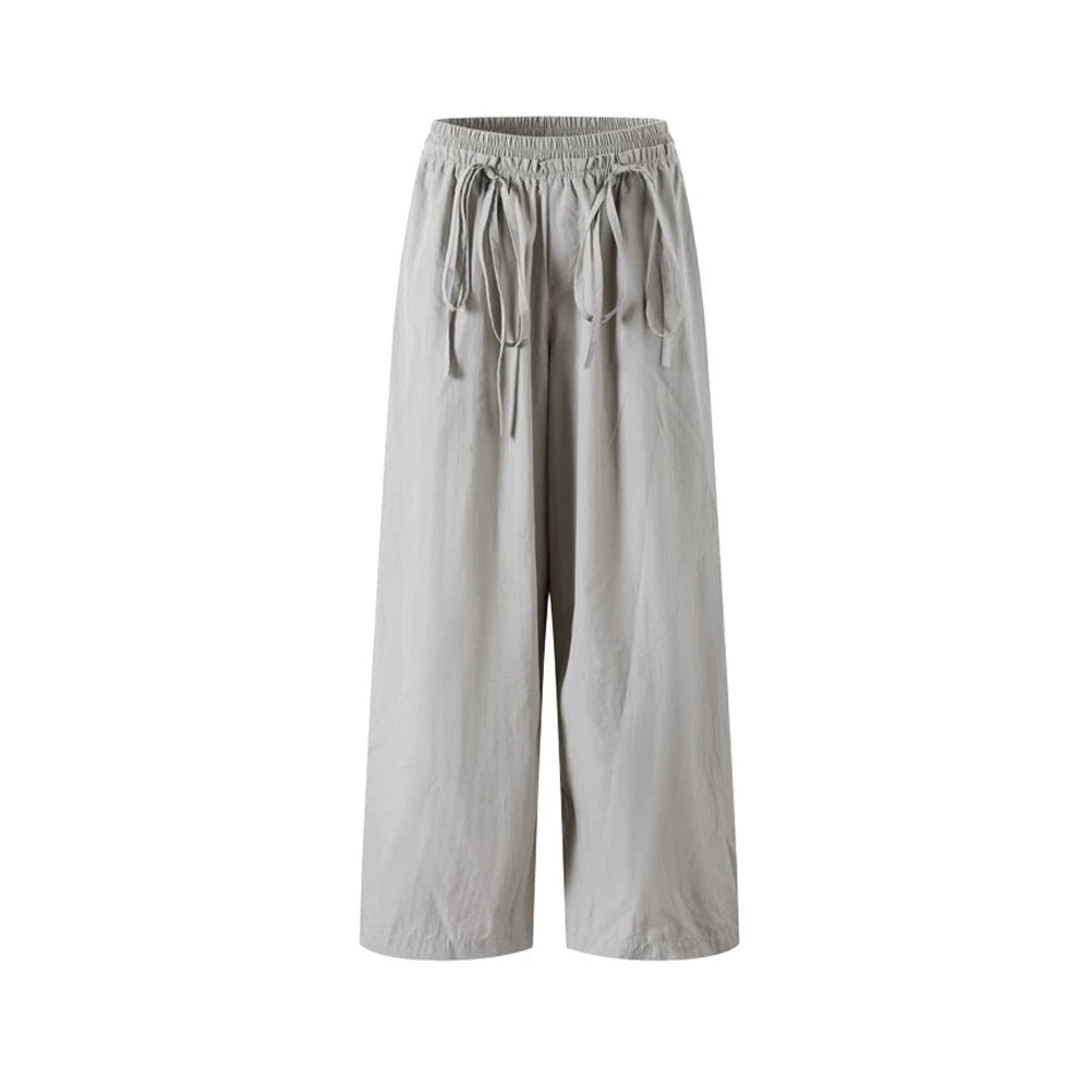 Bow straight pants