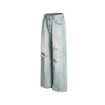 Gradient Wash Denim Pants