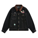 多口袋牛仔外套