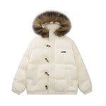 Retro simple cotton jacket