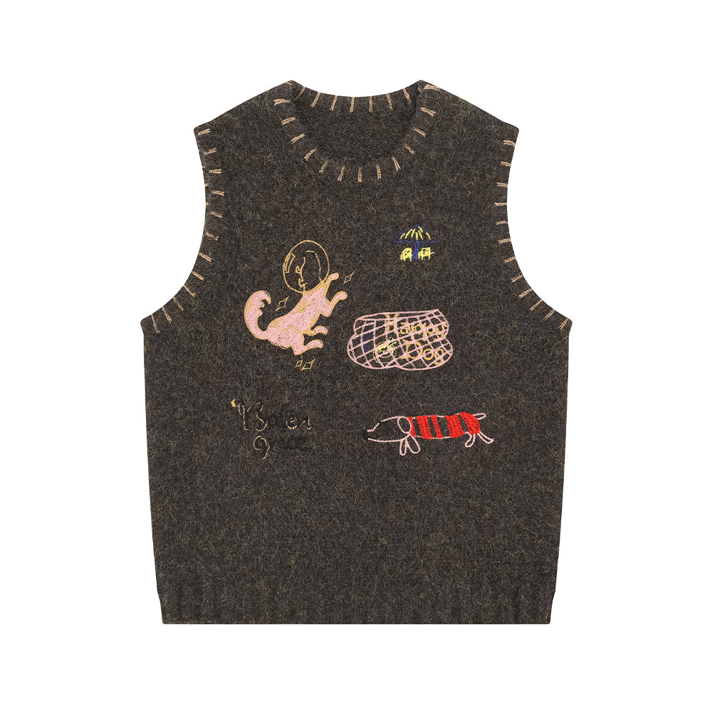 Simple design vest