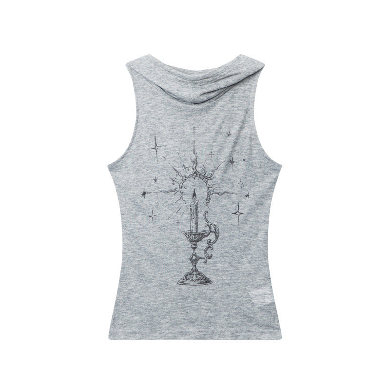 Retro sports sleeveless vest (women's)