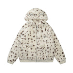 귀여운 후드 램스울 재킷