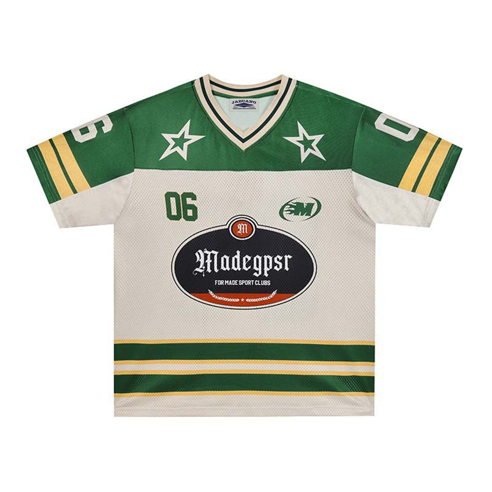 Casual sports style short sleeves