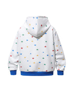Colorful star hooded jacket