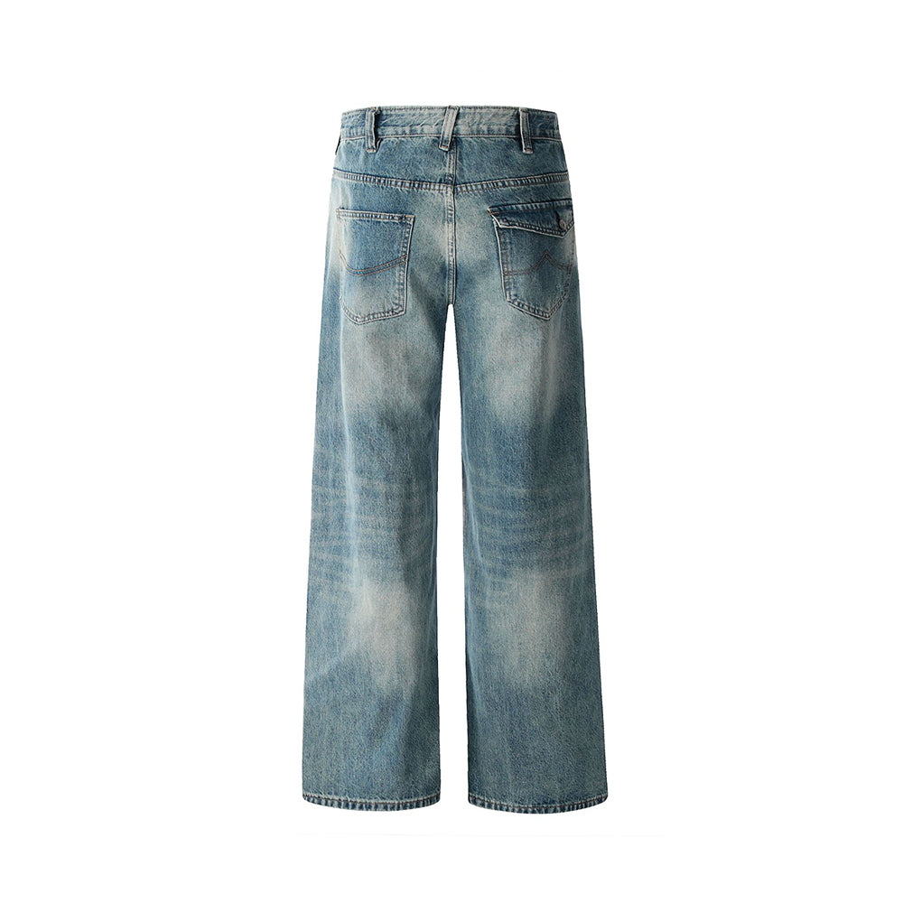 Vintage distressed jeans