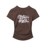 Retro Printed Slim Short Sleeve (Women's)