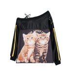 復古辣妹斜肩長袖（女款）