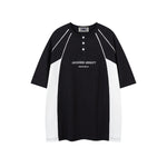 스포츠 패치워크 반팔