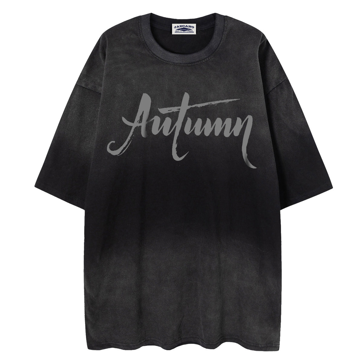 American retro printed letter short sleeves