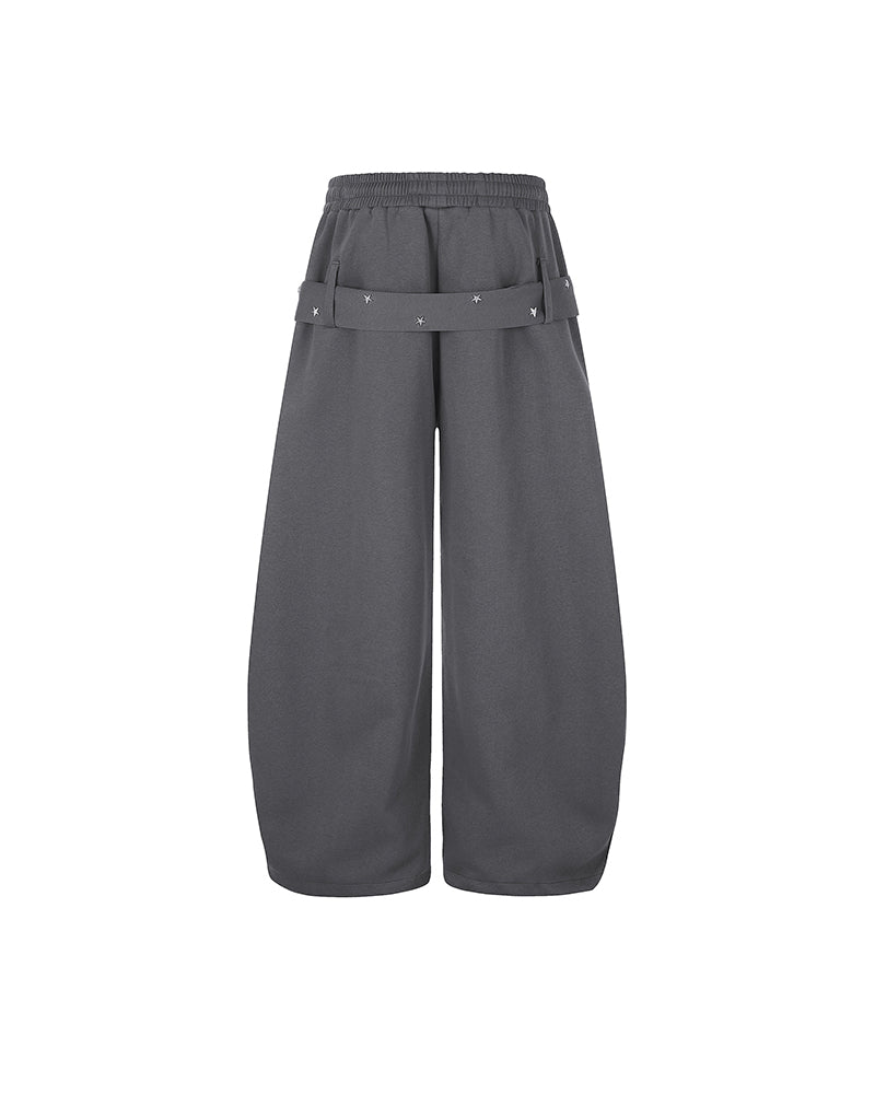 Retro casual trousers