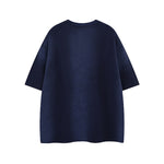 Retro digital print short sleeves