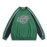 Retro Print Sweatshirt