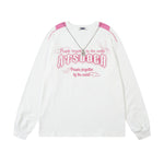 Retro chain print long sleeves