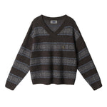 레트로 스트라이프 스웨터