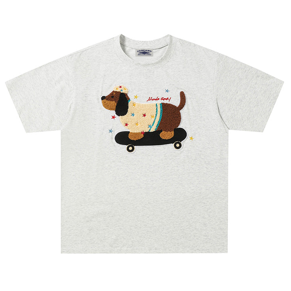 Funny puppy short sleeves