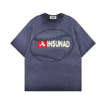 레트로 스프레이 페인트 반팔